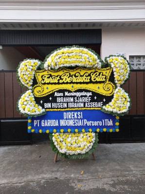 Papan Bunga Duka di Buliide