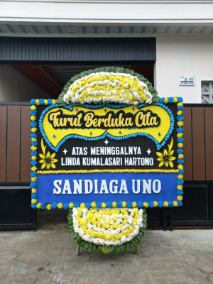 Papan Bunga Duka di Buliide